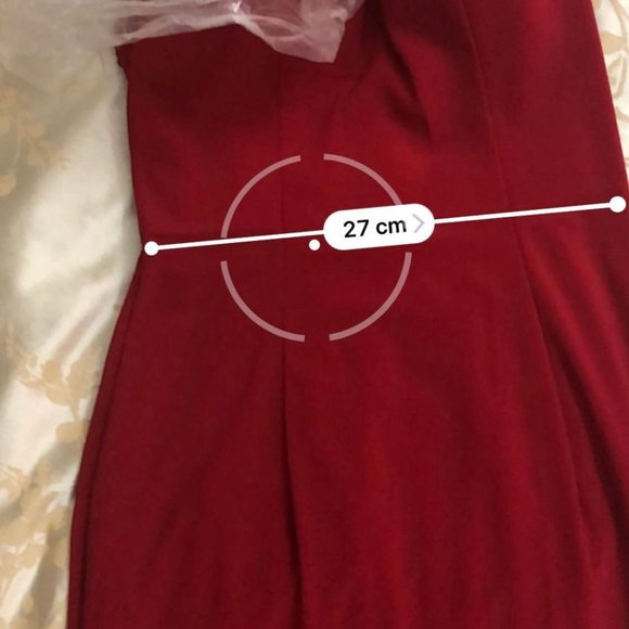 Sherri Hill Red Dress - Picture 9 of 10